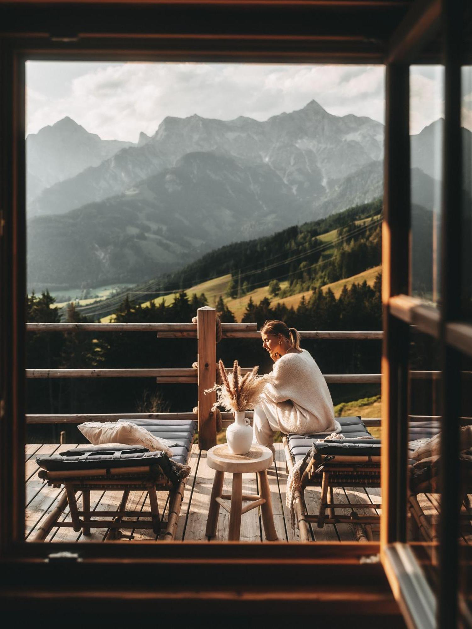 Jufenalm Boho Hotel & Restaurant 玛丽亚埃姆安斯泰内嫩米尔 外观 照片