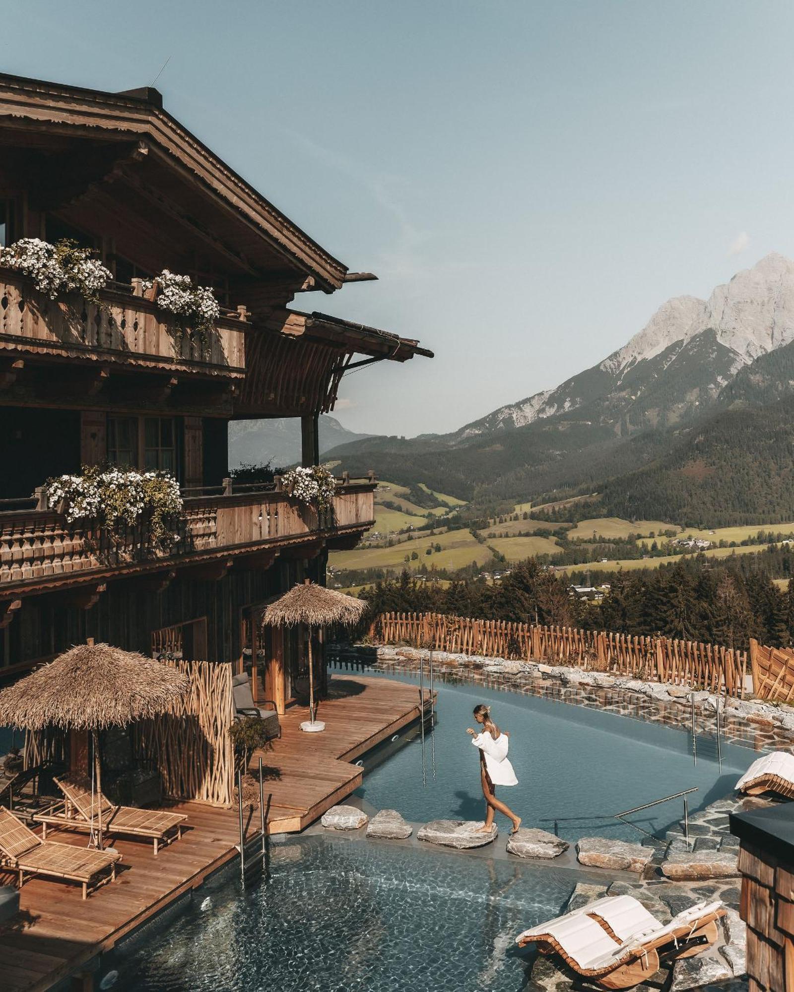 Jufenalm Boho Hotel & Restaurant 玛丽亚埃姆安斯泰内嫩米尔 外观 照片